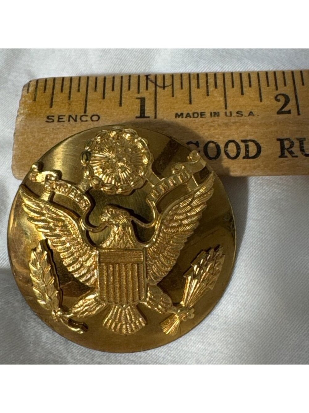 18 Vintage Military Insignia Patches & Pins Collection Embroidered Metal Badges - Picture 9 of 14